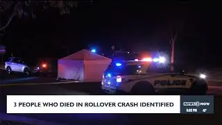 Three victims identified in fatal Madison rollover crash