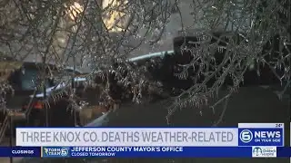 Three weather-related deaths confirmed in Knox County after ice storm
