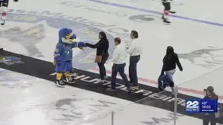 Thunderbirds highlight local education with Teacher Appreciation Night, check donation