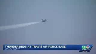 Thunderbirds return to Travis Air Force Base for first time since 2019