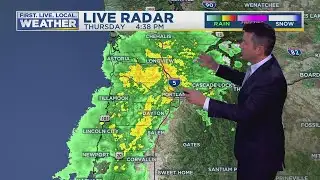 Thursday evening FOX 12 weather forecast (1/23)