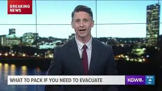 Thursday update on wildfires in Oregon, SW Washington