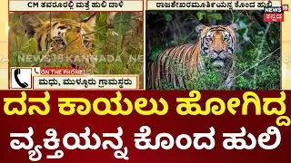 Tiger Kills Man in Mysuru | ಮುಖ್ಯಮಂತ್ರಿ ತವರು ಜಿಲ್ಲೆಯಲ್ಲಿ  ದನ ಕಾಯಲು ಹೋಗಿದ್ದ ವ್ಯಕ್ತಿಯನ್ನ ಕೊಂದ ಹುಲಿ