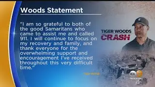 Tiger Woods Crash Investigation