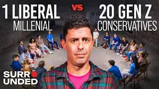 Tim Miller vs 20 Gen Z Conservatives | Surrounded