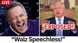 Tim Walz Exposed LIVE Gutfeld & Kelly Tear Into Every Lie!