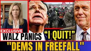 Tim Walz QUITS After Homan UNLEASHES Bombshell on