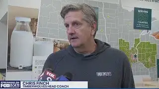 Timberwolves, Chris Finch give back with Second Harvest Heartland