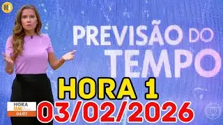 TIME 1 - WEATHER FORECAST - 03/02/2026 / TUESDAY