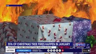 Time to take down the Christmas tree, NFPA warns