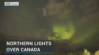 Timelapse captures aurora borealis phenomenon over Canada