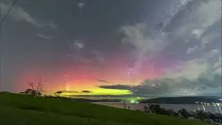 Timelapse Captures Aurora in Tasmania