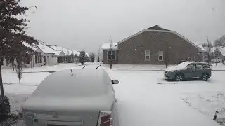Timelapse of snow in Hermitage, TN