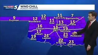 TIMELINE: Bitter cold temperatures on the way for Oklahoma