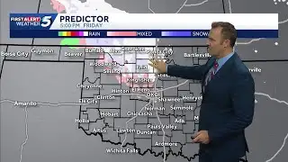 TIMELINE: Snow showers possible Friday in Oklahoma as Arctic wave continues