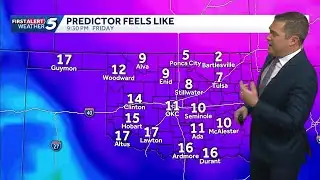 TIMELINE: Strong cold front to bring bitter winter temps to Oklahoma