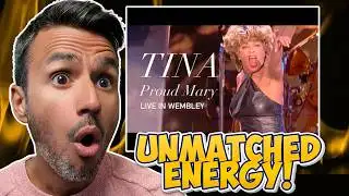 Tina Turner - Proud Mary - Live Wembley (2000) REACTION | First Time Watching