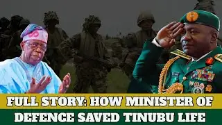 Tinubu ALMOST KILLED? Defence Minister Drops Bombshell Details of Assassination Plot!