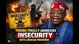 Tinubu Finally Addresses Insecurity With African Proverbs 