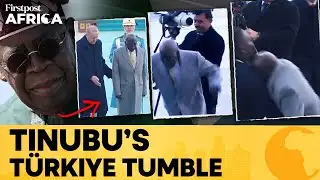Tinubu Stumbles in Turkey: Viral Fall Overshadows High-Stakes Talks | Firstpost Africa