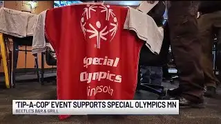‘Tip-A-Cop’ event supports Special Olympics Minnesota