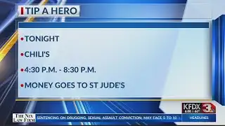 Tip A Hero event tonight at Chili