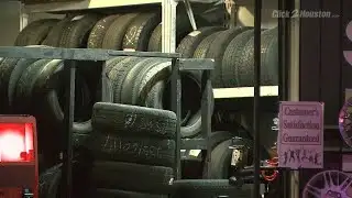 Tire shop technician, customer robbed at gunpoint