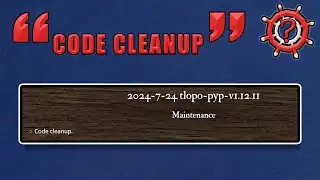 TLOPO News - "Code Cleanup"