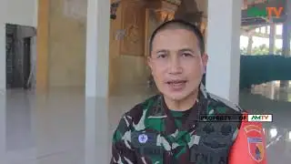 TMMD.DANDAIM 0817 GRESIK AJAK ANGGOTA SATGAS TMMD SHOLAT BERJAMAAH