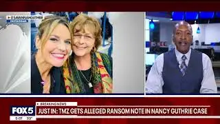 TMZ receives apparent ransom note from Nancy Guthrie kidnapper