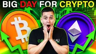 Today Is A BIG DAY FOR CRYPTO!! WATCH THIS ASAP!!