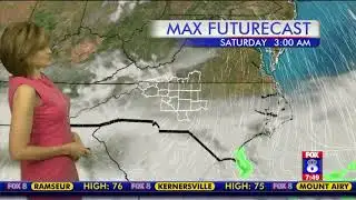 Today: Mostly cloudy, warm and windy