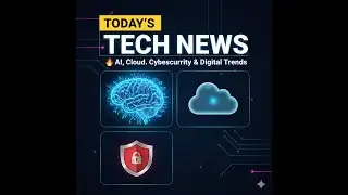 Today’s Tech News 🔥 AI, Cloud, Cyber security & Digital Trends