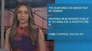 Toledo Police search for driver after Hit-and-run incident