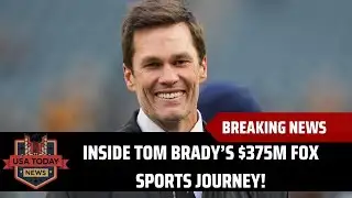 Tom Brady Reflects on First Year as FOX Analyst – A New Challenge! । USA TODAY NEWS