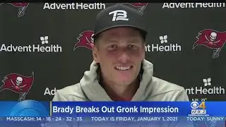 Tom Brady Shows Off His Rob Gronkowski Impression