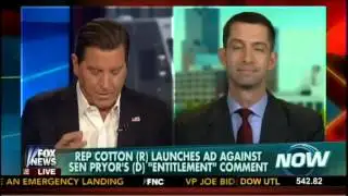 Tom Cotton on Fox News with Eric Bolling