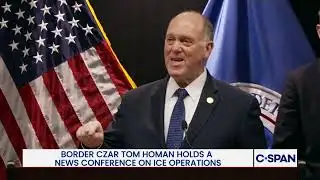 Tom Homan News Conference in Minneapolis