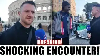 Tommy Robinson Confronts Aggressive ‘Third-World Invaders’ in Rome!