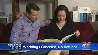 TONIGHT AT 10: Weddings Canceled, No Refunds
