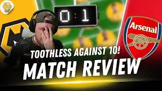 🤬 TOOTHLESS | 0-1 | WOLVES VS ARSENAL |  MATCH REVIEW (rant)