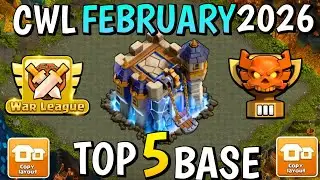 TOP 05 TH18 CWL BASE LINKS🤯NEW CWL+WAR TH18 BASE LINK😎 TH18 BASE COC🔥 TH18 WAR BASE LINK🥵