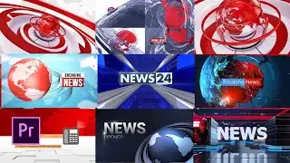 Top 10 Broadcast News Opener Template Premiere Pro