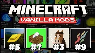 Top 10 Minecraft Mods That Should Be Vanilla Features!