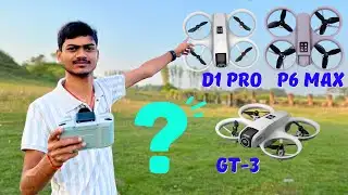 Top 3 Budget Drones Comparison Under ₹5000 | GT3, D1 Pro, P6 Max All Mini Drone Comparison Best ?