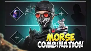 TOP 3 ( DEADLY COMBINATION ) FOR MORSE CHARACTER || FREE FIRE RANK PUSH CHARACTER COMBINATION