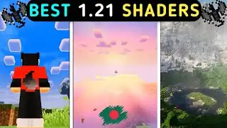Top 3 shaders for mcpe ( 1.21+) | Bangla | Best shaders for minecraft pocket edition 😍