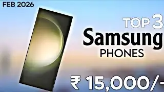 TOP 5 Best samsung phone under 15000 2026 | February 2026