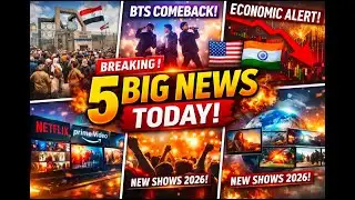 Top 5 Breaking News Today | World News