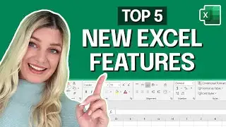 Top 5 NEW Excel Features Microsoft Just Released